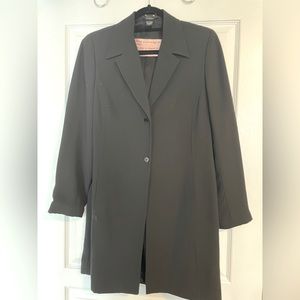 Long black blazer